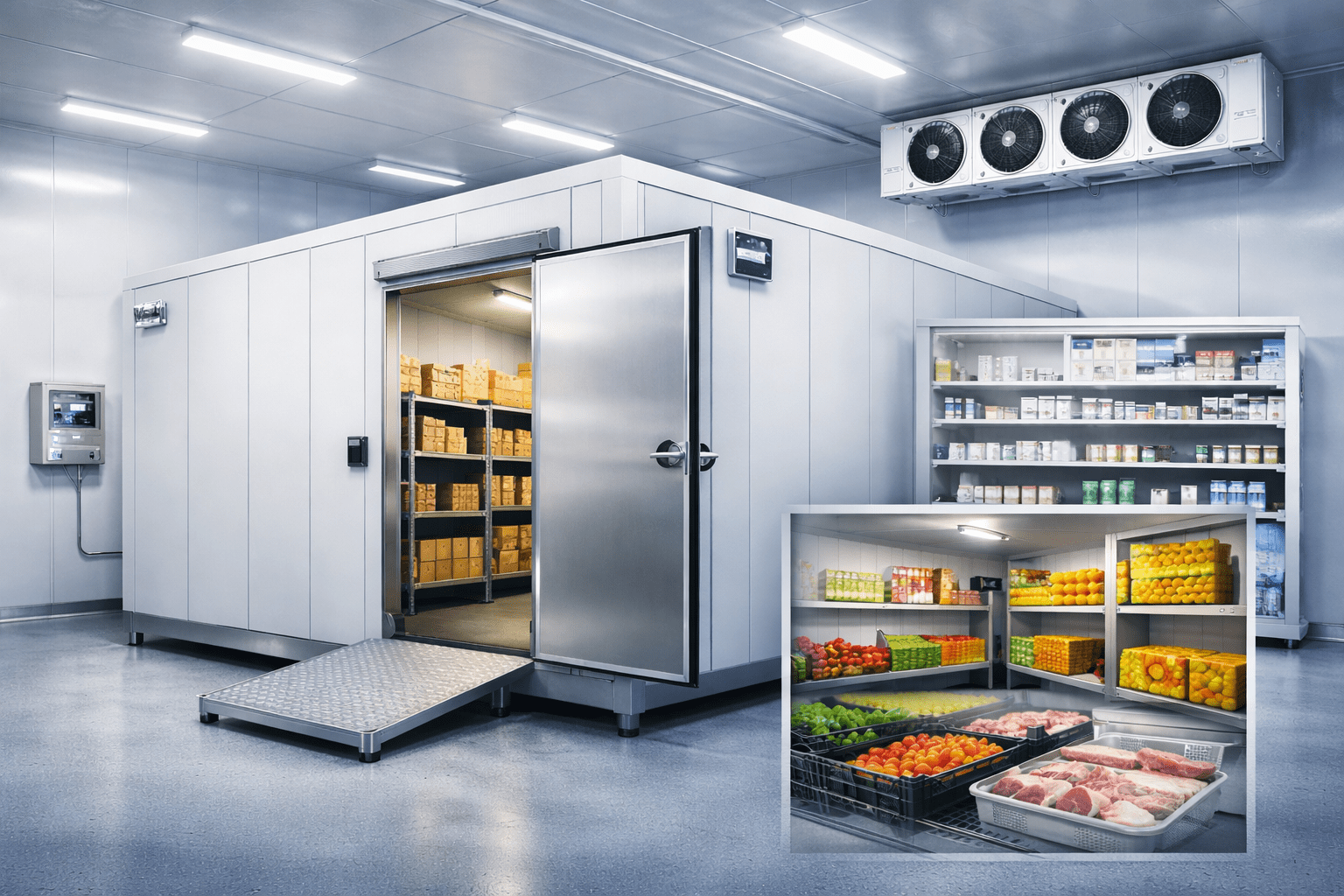 Commercial cold room repairs in Cape Town