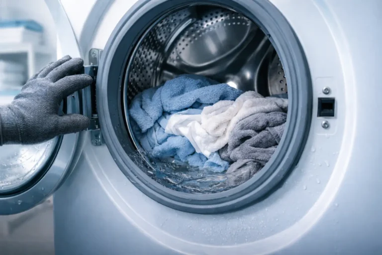 Washing machine stuck during spining